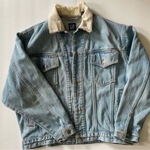 Y2K Gap Oversized Trucker Jacket